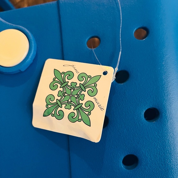 New Jane Marie Vibrant Blue Women's Tote - Picture 5 of 6